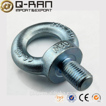 Rigging Factory Galvanised Din580 Wire Eye Bolt, Eyelet Bolts